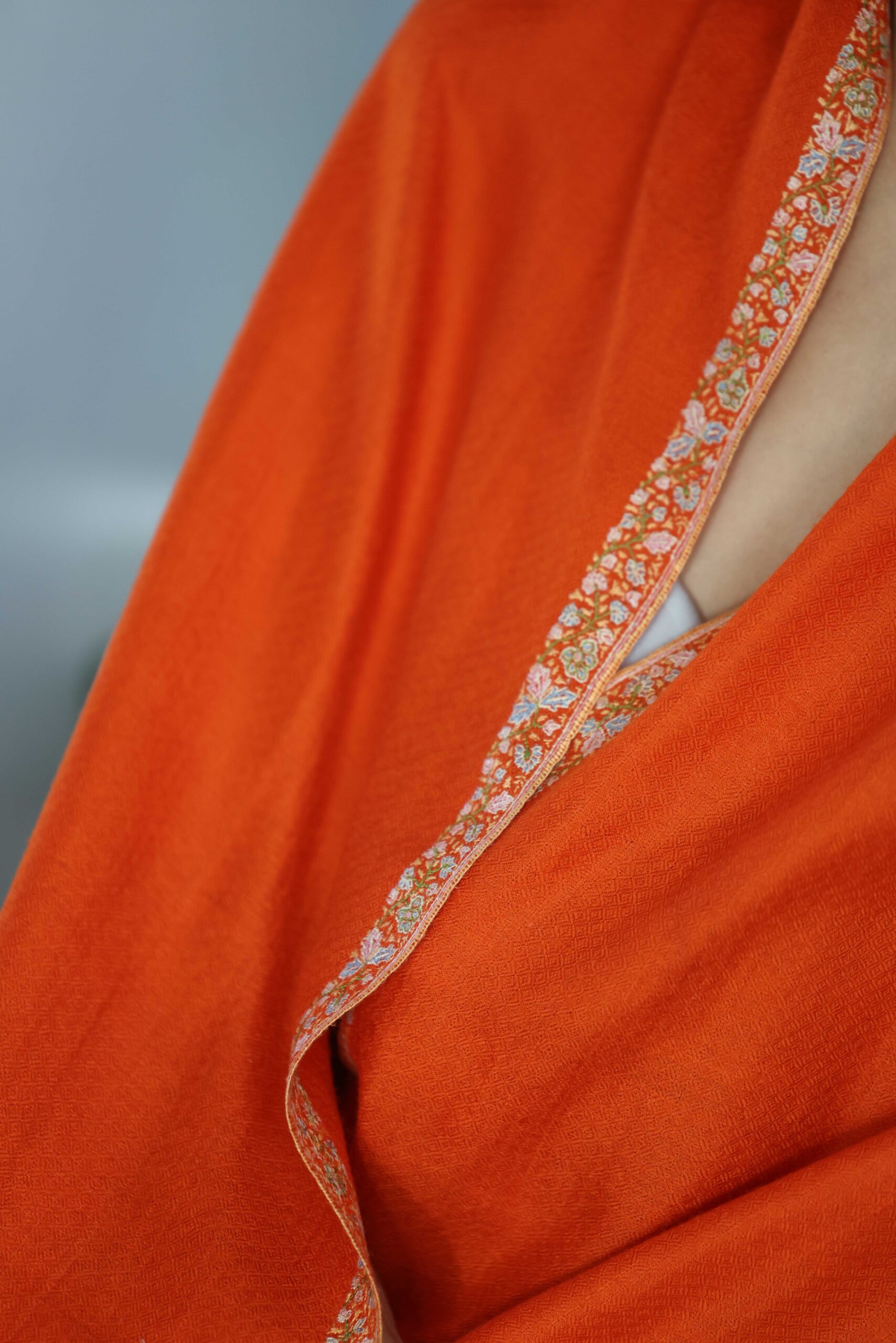 Sozni Embroidery Pashmina Cashmere Shawl - Image 3