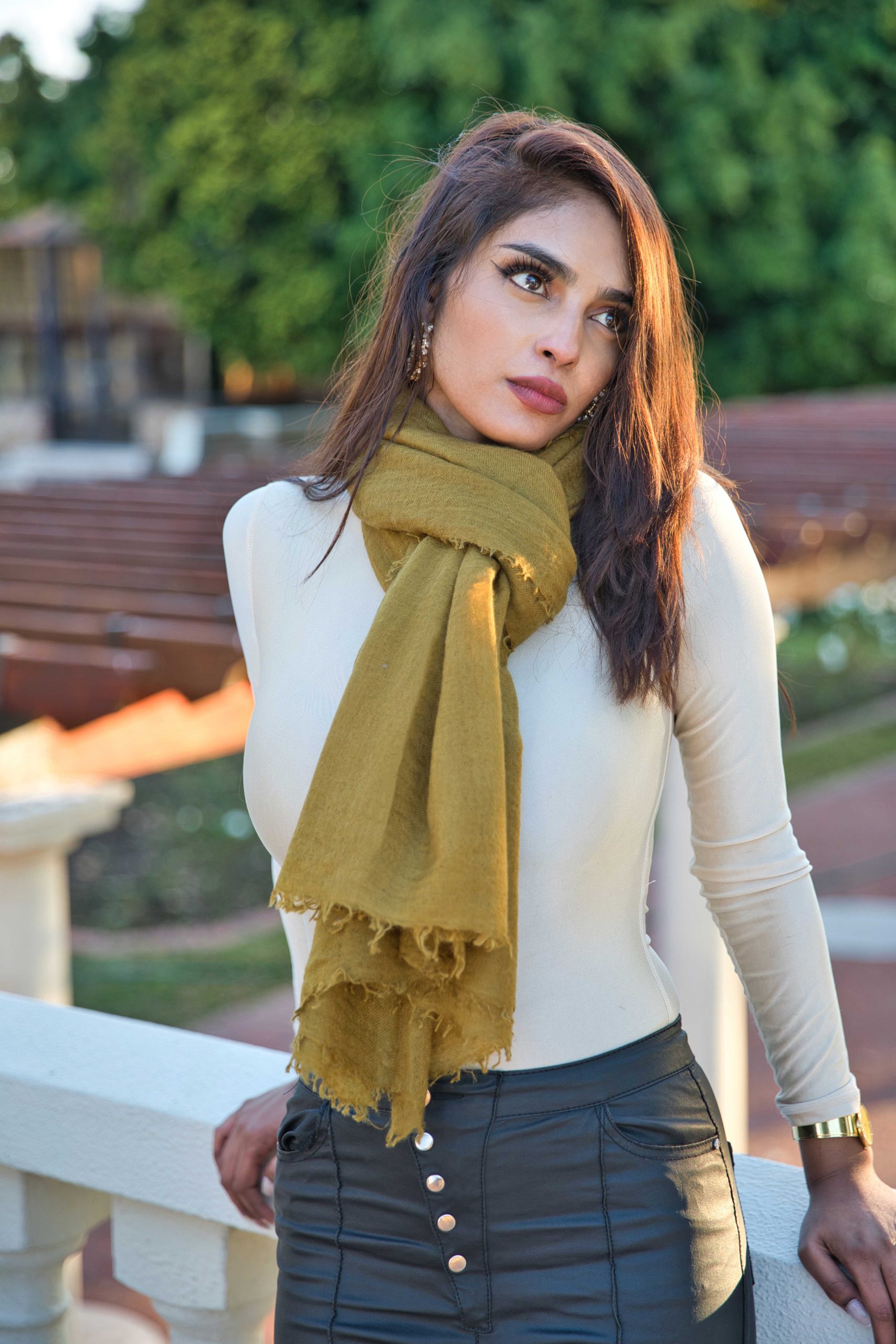 Pashmina Cashmere Souffle Shawl - Image 2